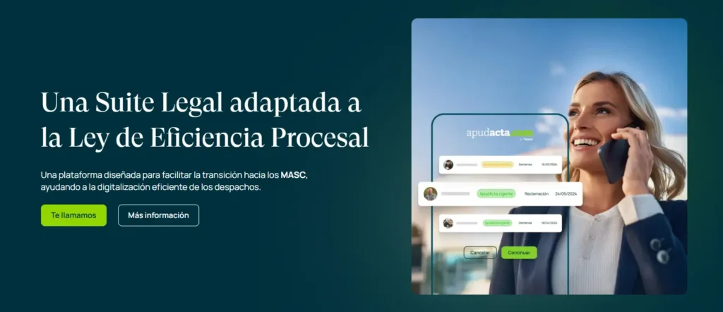 Suite Legal - conflictos - ApudActa.com
